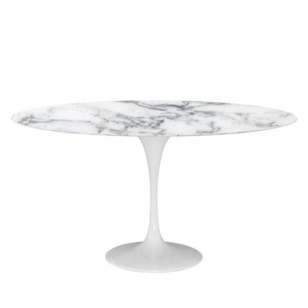  OVAL TABLE OR ROUND TABLE MARBLE ARABESCATO VAGLI