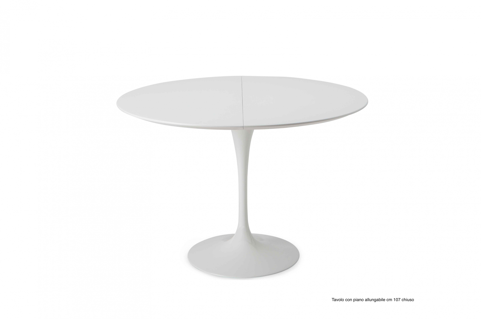 E. SAARINEN TAVOLINO TULIP ROTONDO OD OVALE BASSO DA FUMO - Bauhaus re-edition