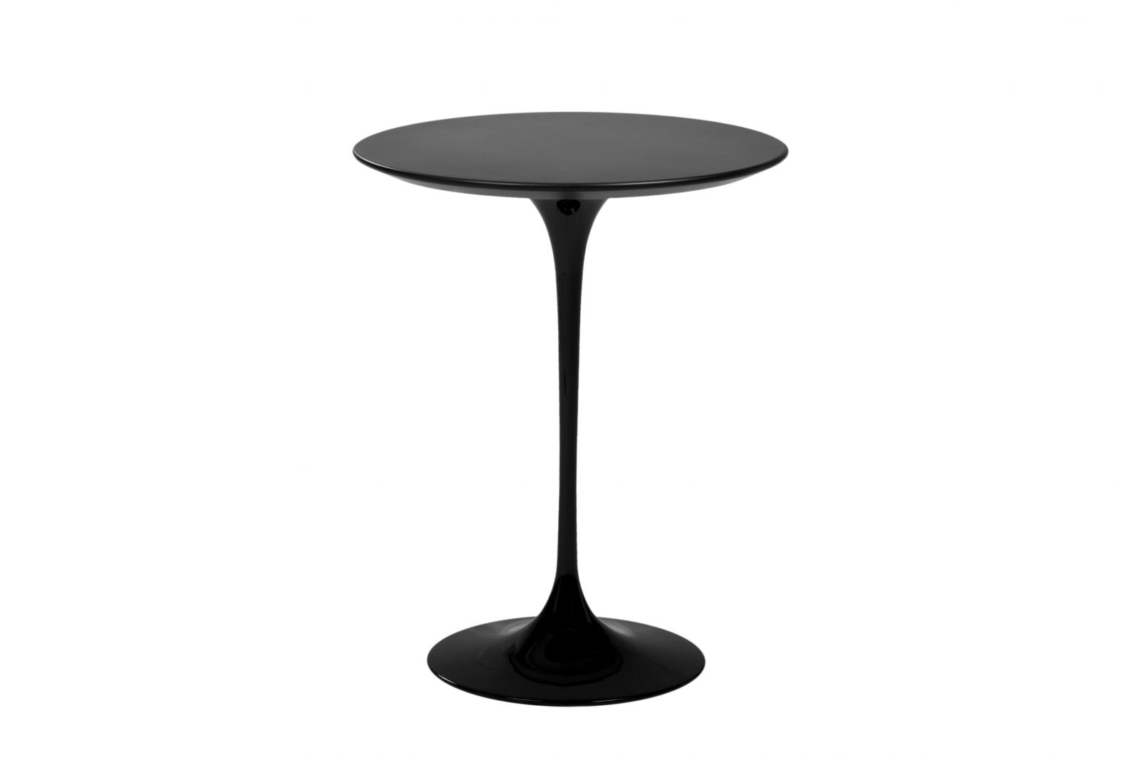 E. SAARINEN  TAVOLINO TULIP PIANO ROTONDO LAMINATO LIQUIDO - Bauhaus re-edition