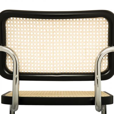 Sedia Bauhaus Tubolare Con Braccioli, Anni '30 In Vendita Su Pamono - Foto 6